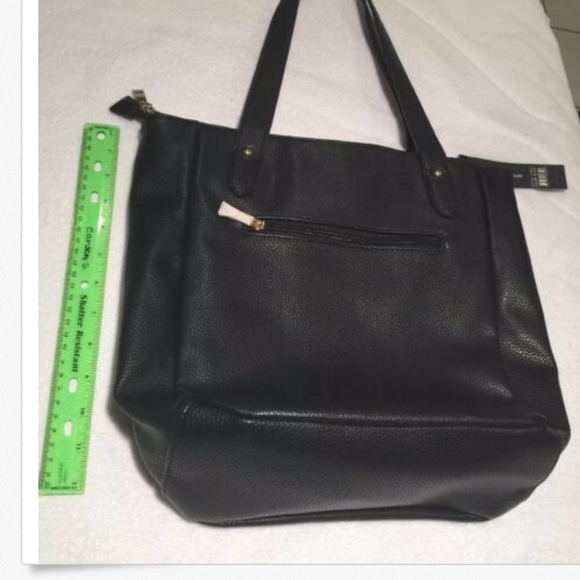 LARRY LEVINE SHOULDER BAG/PURSE PEBBLED LEATHER - Picture 6 of 7